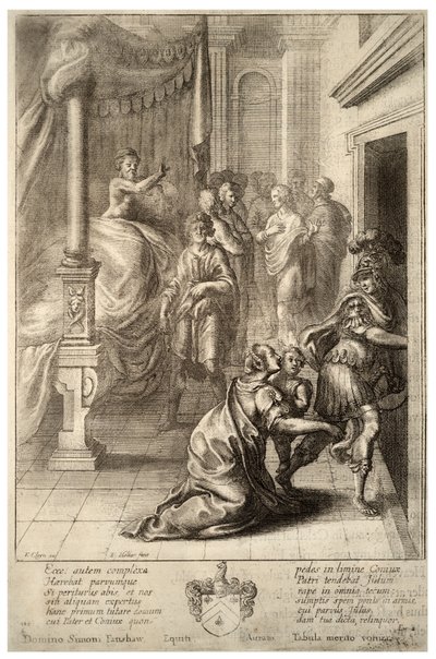 Aeneas elhagyja Tróját. 3. állapot alkotó: Wenceslaus Hollar